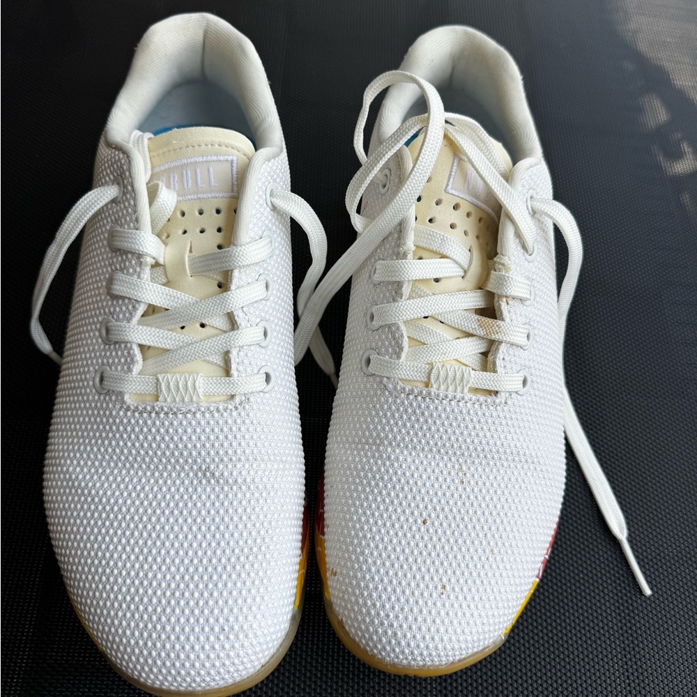 NOBULL White Trainers with Multicolor Accents - Picture 5 of 5